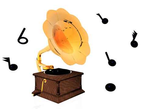 復(fù)古留聲機(jī)