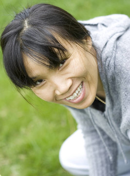 亞洲婦女戶(hù)外。