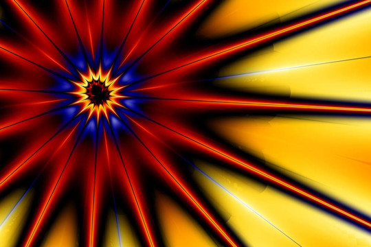 漫畫式爆炸；fractal30k