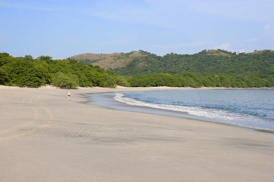 Beach上孤獨(dú)的賽跑者