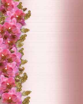 蘭花緣婚禮請(qǐng)柬