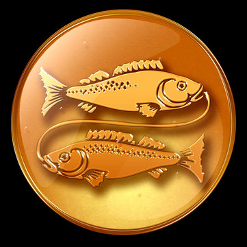 雙魚座生肖按鈕圖標(biāo)