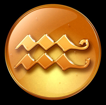 水瓶座生肖按鈕圖標(biāo)