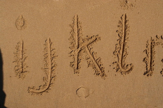 sandalphabet
