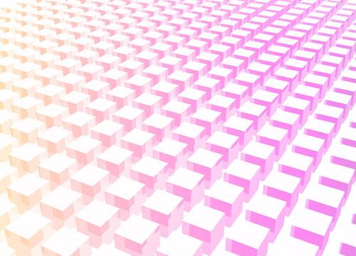簡單干凈的塊3D抽象背景