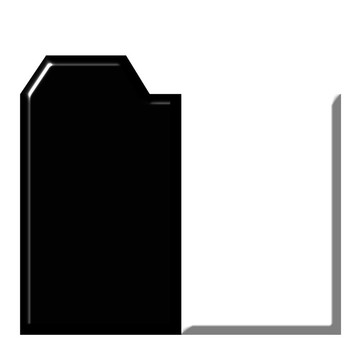 3D黑白文件夾