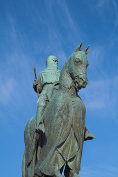 Robert bruce Monument；Bannockburn