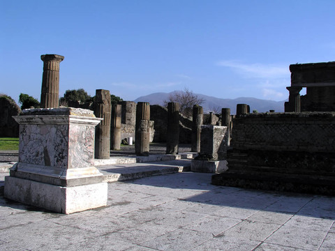 Pompei的廢墟