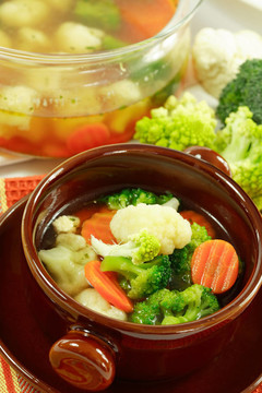 素菜湯
