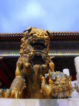 紫禁城里的帝國獅子