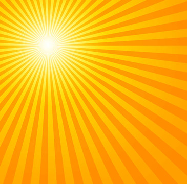 夏天炎熱的太陽