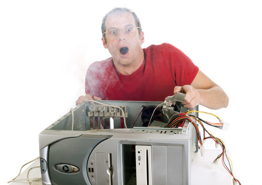 我的電腦正在燃燒！