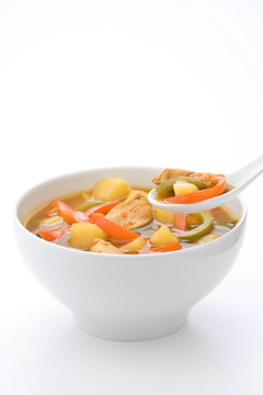 雞肉雞湯蔬菜