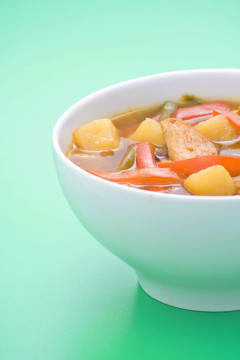 雞肉雞湯蔬菜
