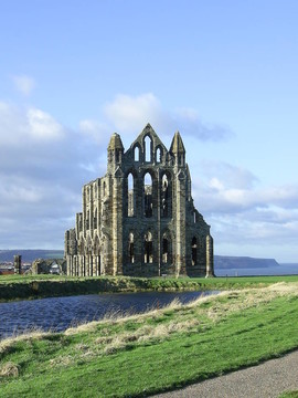 惠特比Abbey；北約克郡