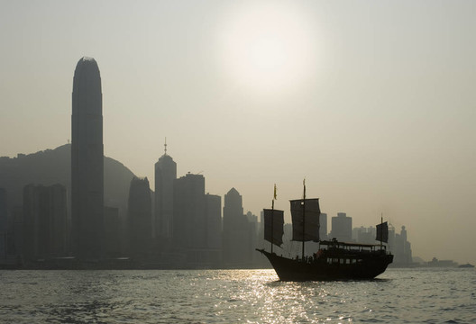標志性的香港海景