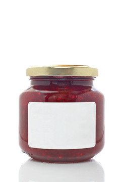 Strawberry glass的罐子