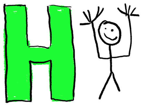 字母H