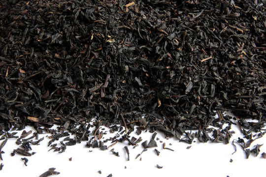 散黑茶葉