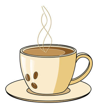 蒸汽咖啡杯