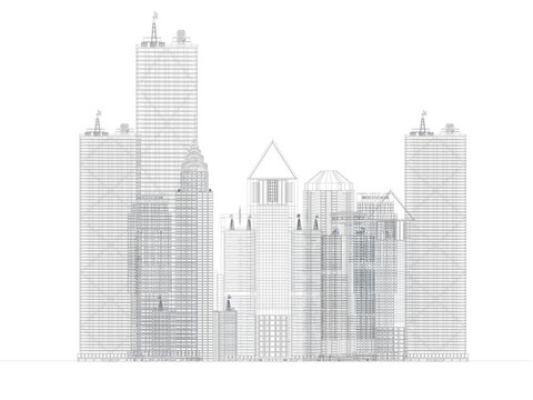 企業(yè)建筑的建筑藍圖