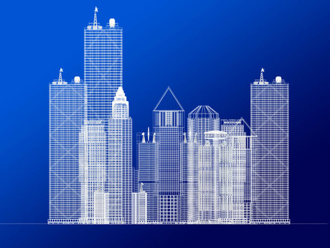 企業(yè)建筑的建筑藍圖