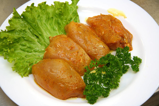 原料雞燒烤