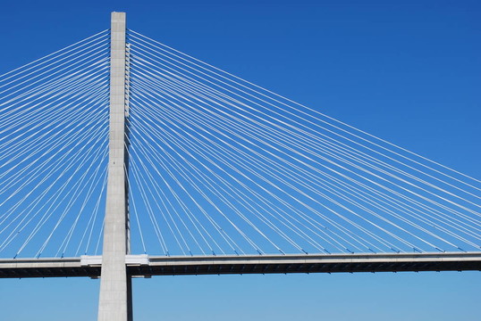 達伽馬大橋塔霍河在Lisbon