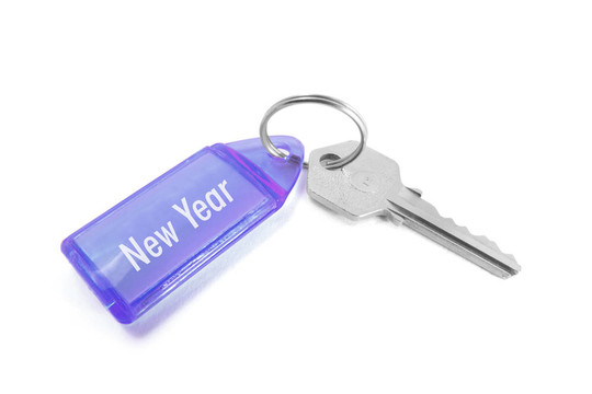 鑰匙與新年鑰匙圈