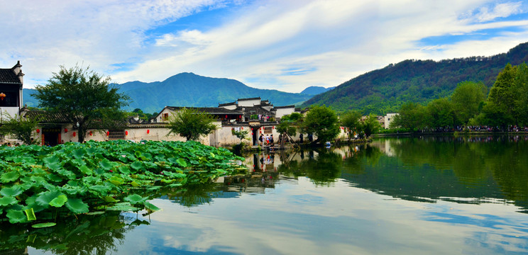宏村巨幅 宏村全景