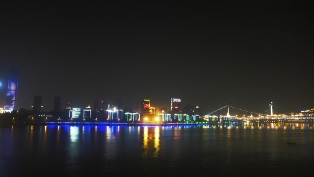 城市柳州燈光夜景