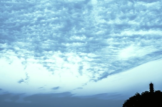 城市天空云彩