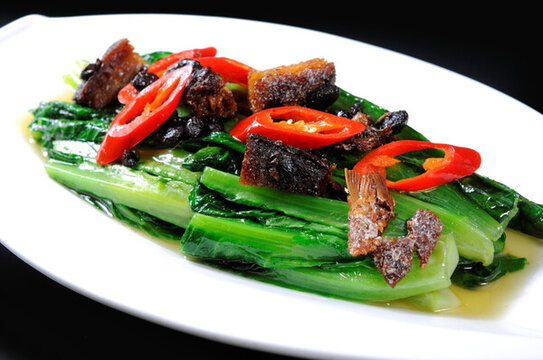 豆豉鯪魚油麥菜
