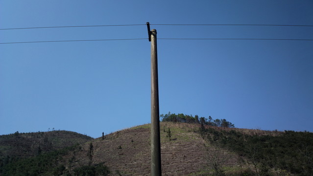 農(nóng)村電線桿