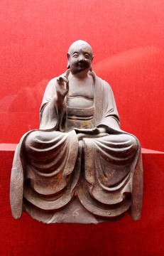 十八羅漢坐勢(shì)銅造像 明萬(wàn)歷