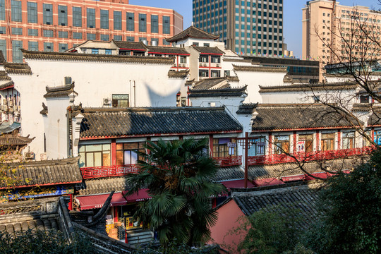 中式住宅院落住宅 寧波城隍廟