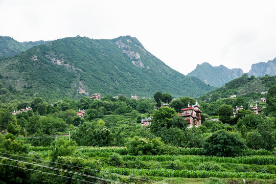 中國四川丹巴的甲居藏寨