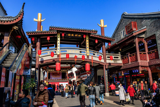 寧波鼓樓商業(yè)街 商業(yè)街 仿古街