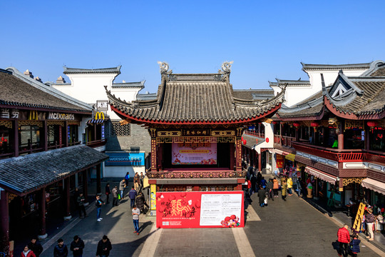 寧波鼓樓商業(yè)街 商業(yè)街 仿古街
