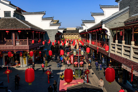 寧波鼓樓商業(yè)街 商業(yè)街 仿古街