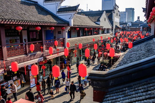 寧波鼓樓商業(yè)街 商業(yè)街 仿古街