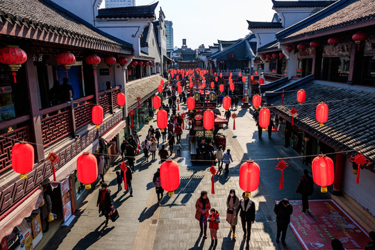 寧波鼓樓商業(yè)街 商業(yè)街 仿古街