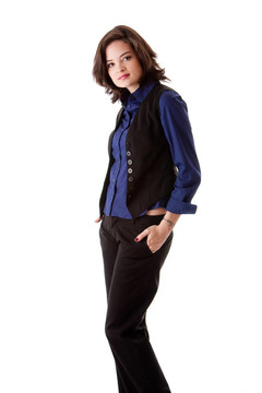年輕商業(yè)女性