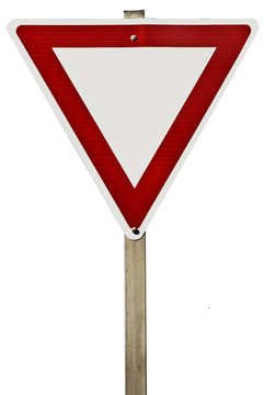 空白的路標(biāo)