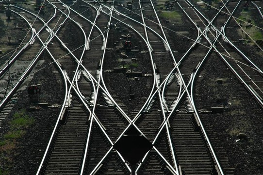 鐵路軌道和開關(guān)