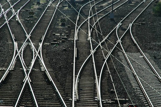 鐵路軌道和開關(guān)