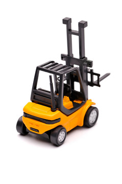 黃色玩具叉車