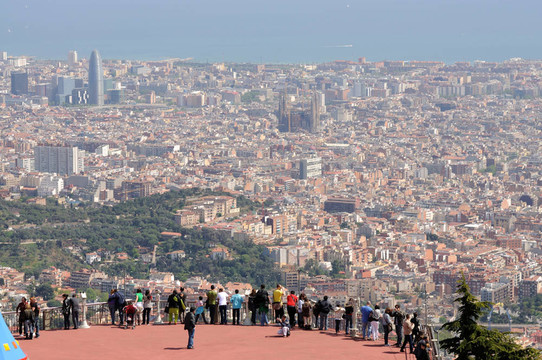 從巴塞羅那Tibidabo