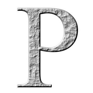 3d石希臘字母