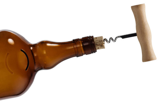 酒瓶上的軟木塞